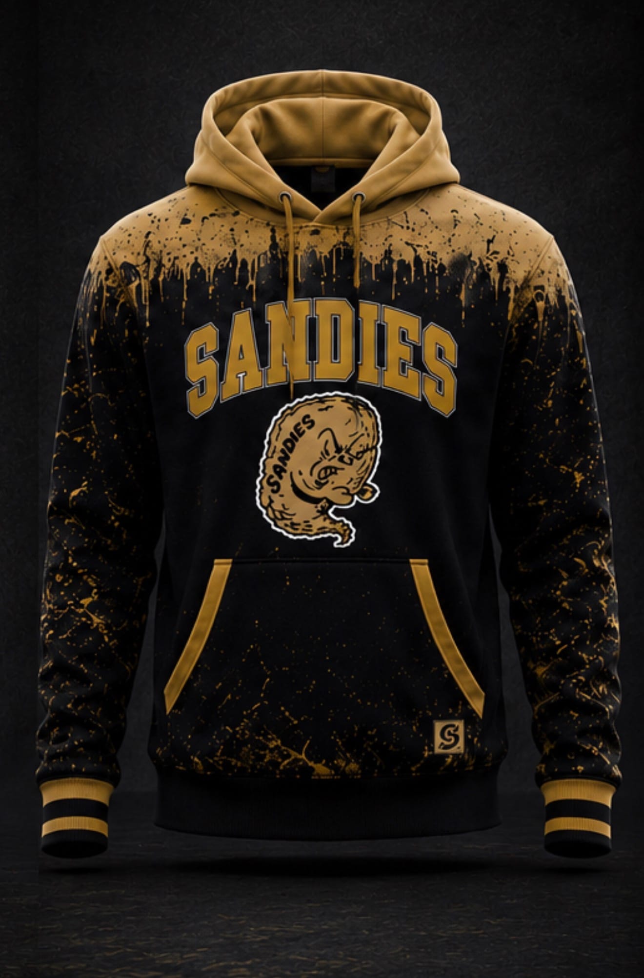 Amarillo High Hoodie — Paint Drip, photo 1 of 1