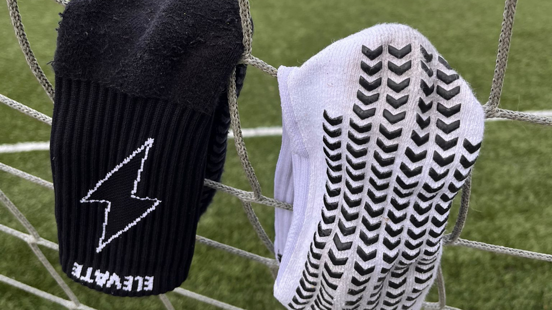 Lightning Grip Socks for footballers. Are grip socks worth it for footballers? 